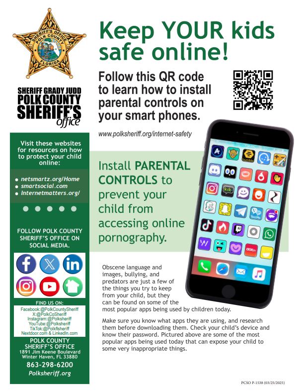 Internet Safety flier Internet Safety flier